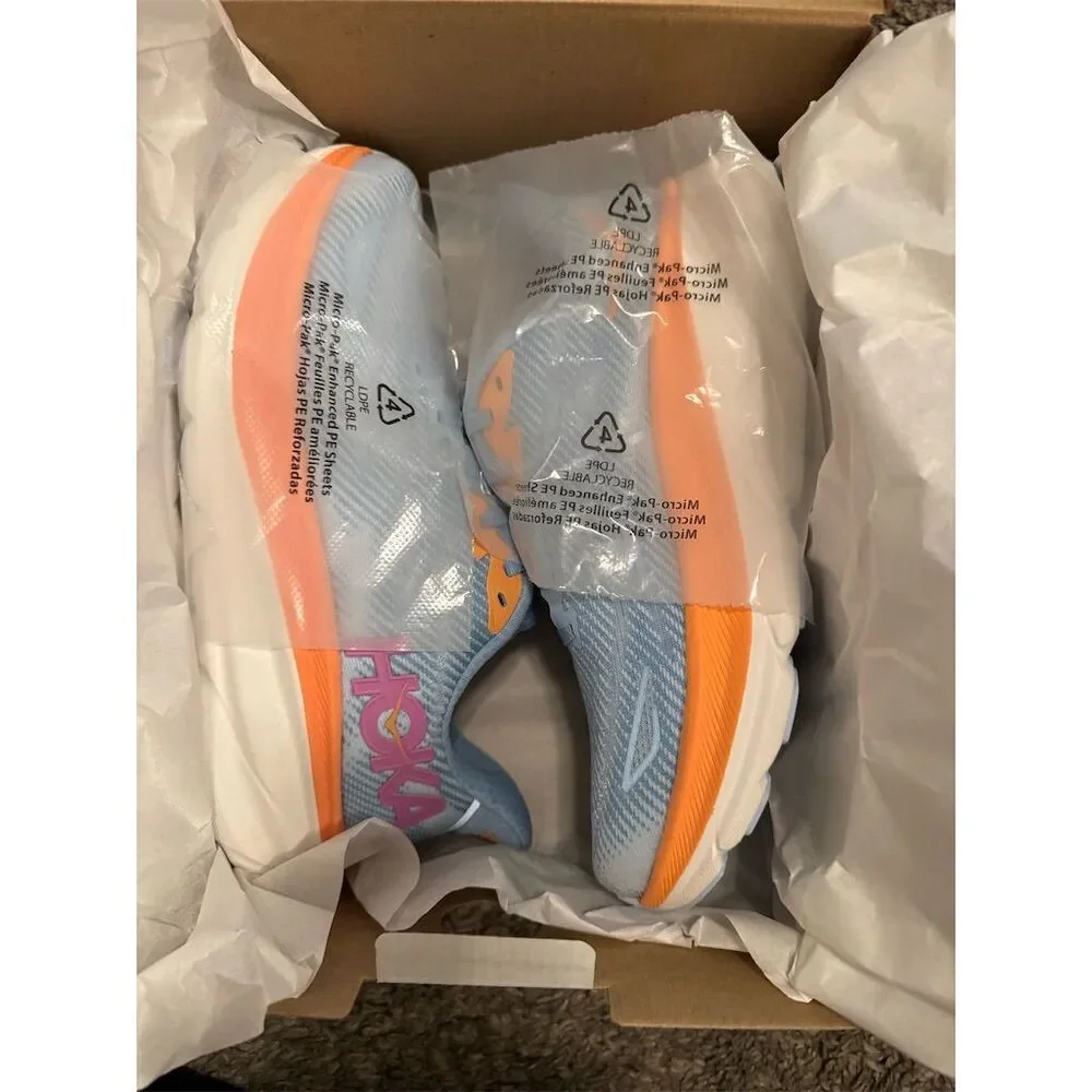 Hoka One One Clifton 9 Women's Running Shoes Blue Size 6.5 - Picture 10 of 13
